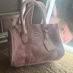 Coach Light Pink Satchel Bag